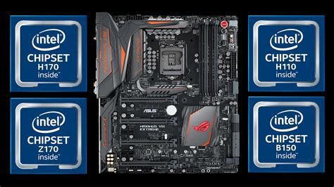 What's the difference between Z170, H170, B150 and H110 chipset motherboards? | ROG - Republic ...