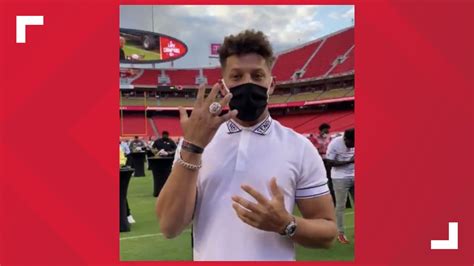 SIMPLY SUPER: Patrick Mahomes gets Super Bowl ring as girlfriend gets ...