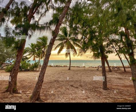 Sunset at Fort Zachary Taylor State Park, Key West, FL Stock Photo - Alamy