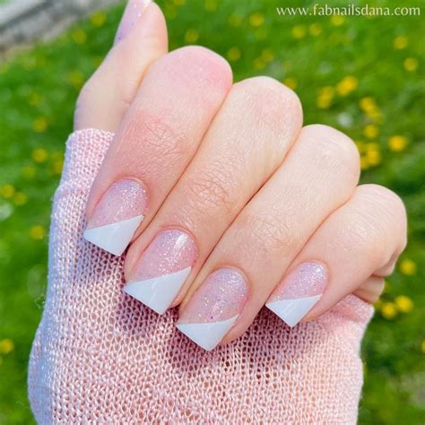 Wannabe French Meet Me In Paris 😍😍😍 Peach Aesthetic, French Nails, French Manicures, White Tip ...