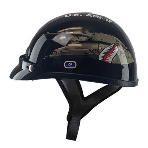 U.S. Army Motorcycle Half Helmet – Military Republic