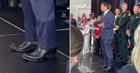 Ron DeSantis trolled as photo of his awkward boots during campaigning ...