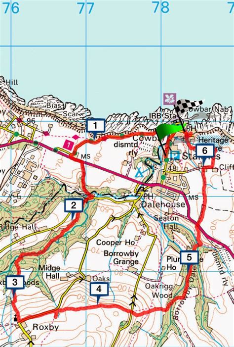 Staithes circular walk, via Roxby, North Yorkshire Walks | The Hiking ...