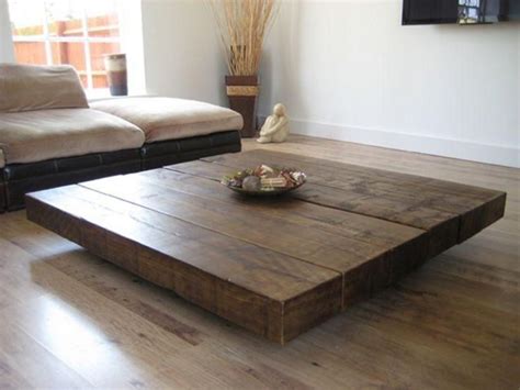 25 Beautiful Farmhouse Coffee Table Design For Living Room | Big coffee table, Large square ...