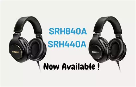 Shure’s SRH440 & SRH840 Headphones Are Upgraded with A New Look And Improved Sound | Headphone Day