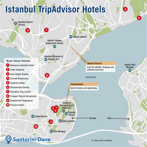 ISTANBUL HOTEL MAP