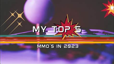 my top 5 mmos of 2023 - YouTube