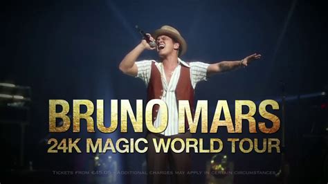 BRUNO MARS 24K MAGIC WORLD TOUR - LIVE AT THE 3ARENA - YouTube