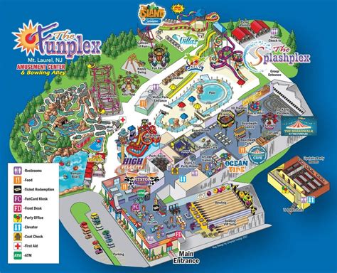 The Funplex Map and Brochure (2023) | ThemeParkBrochures.net