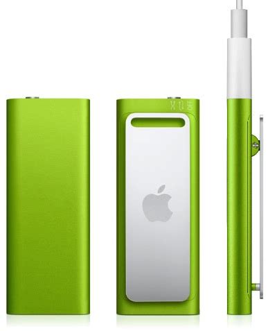 Apple iPod shuffle In More Colors - ecoustics.com