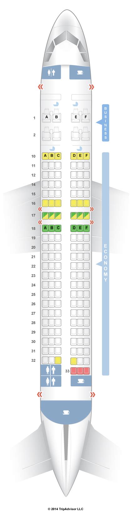 SeatGuru Seat Map Asiana Airbus A320-200 (320) V1