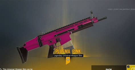 New universal skin Plasma Pink : r/Rainbow6