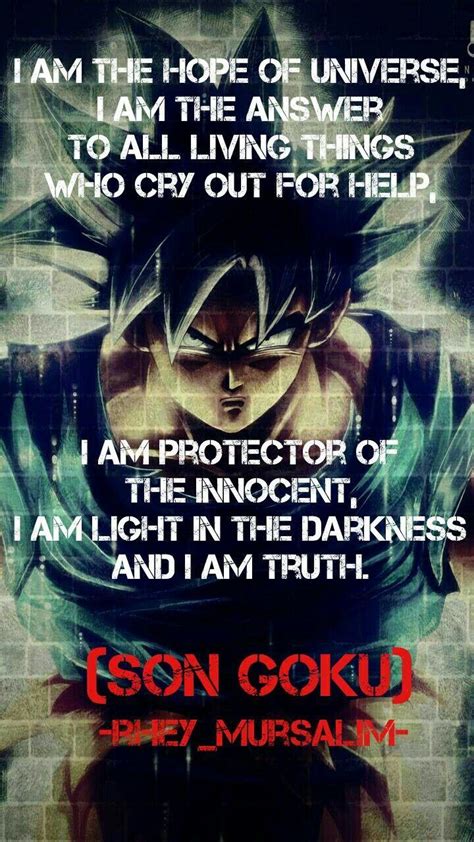 Goku Quotes Wallpapers - Top Free Goku Quotes Backgrounds - WallpaperAccess