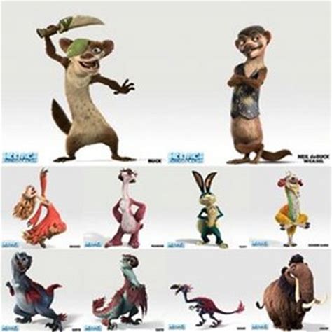 Collision Course - Ice Age movie characters Photo (39354994) - Fanpop