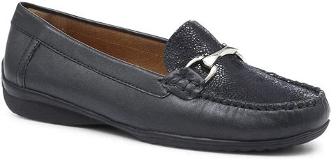 Pavers Wide Fit Leather Horsebit Loafers 317 947 - Navy Size 9 (42): Amazon.co.uk: Shoes & Bags