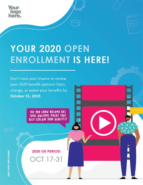 Open Enrollment Flyer Template Free