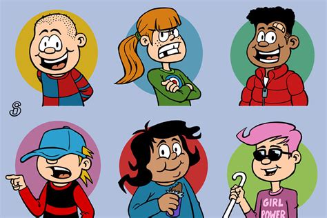 Beano style characters by Steve-Ince on DeviantArt