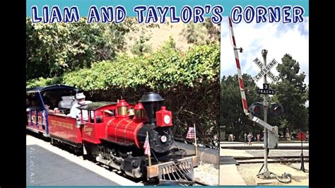 Mini Train Ride at the Travel Town Museum | Fun Times | Play Time | Liam and Taylor's Corner ...