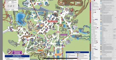 Kings Dominion Map 2020 | Living Room Design 2020