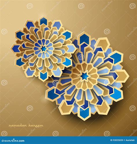 Islamic Geometric Vector Background Ramadan Stock Vector - Illustration of holy, element: 93025020