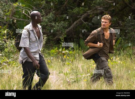 Studio Publicity Still from "Blood Diamond" Djimon Hounsou, Leonardo ...