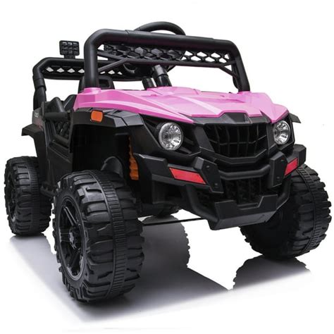 Electric Ride on Vehicles for Kids, 12V Ride On Toys for Girls Boys, Battery Powered 4 Wheels ...