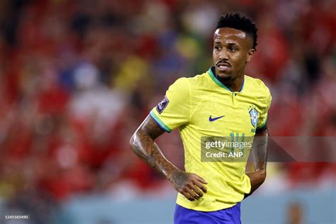 DOHA - Eder Militao of Brazil during the FIFA World Cup Qatar 2022 ...