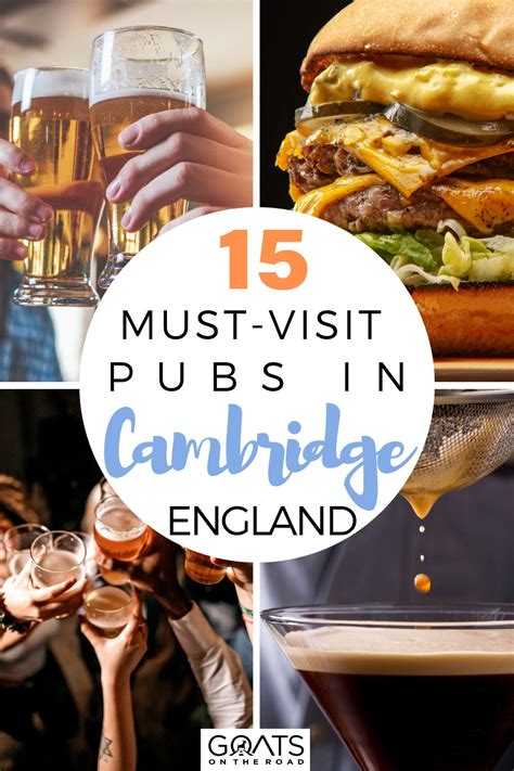 15 Best Cambridge Pubs (Pints, Food and Music)