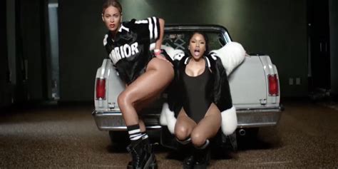 New Squad Goals: Every Scene From Nicki Minaj and Beyoncé's New Video ...