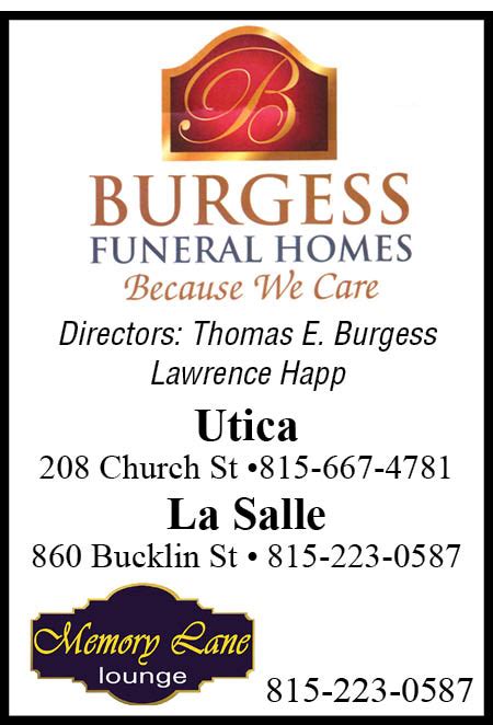 Burgess Funeral Home - La Salle, IL | Parishes Online