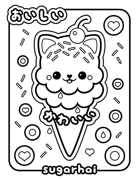 Free Printable Ice Cream Coloring Pages For Kids