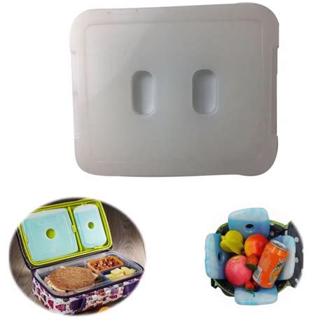 Ice Pack For Lunch Box Coolers Reusable Re-freezable Chillers Food Storage With Panton Color ...