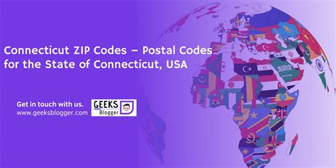 Connecticut ZIP Codes – Postal Codes For The State Of Connecticut, USA | Geeksblogger