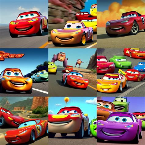 leaked pixar screenshot of upcoming film cars 4 | Stable Diffusion