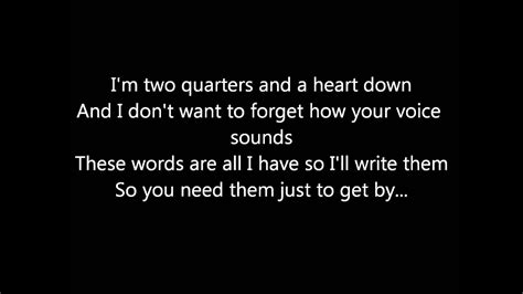 Fall Out Boy - Dance Dance Lyrics (HD) - YouTube