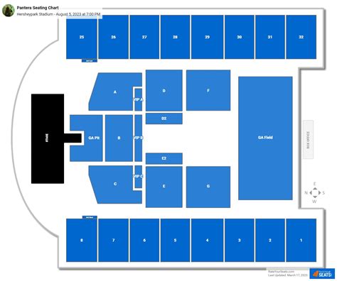 Hersheypark Stadium Seating Chart - RateYourSeats.com