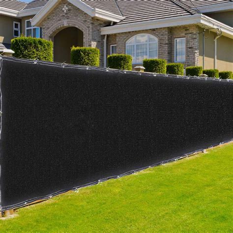 Privacy Fence Windscreen Screen Mesh HDPE Netting Fabric Outdoor 4ft ...