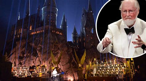 John Williams conducts magical ‘Harry Potter’ in front of illuminated ...