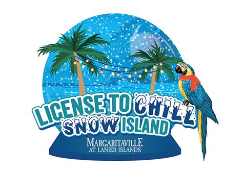 License to Chill Snow Island Coming to Margaritaville at Lanier Islands