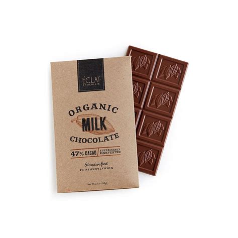 Milk Chocolate Organic Bar | Éclat Chocolate