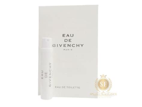 Eau De Givenchy By Givenchy 1ml EDT Sample Vial Spray Perfume – Splash Fragrance