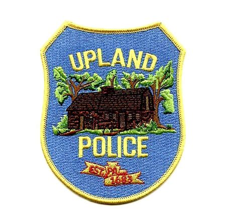 Upland police patch;https://insigniaonline.es