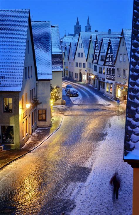 Snowy Rothenburg – Bavaria, Germany – CHRISTOPHER MINYARD