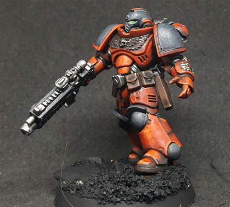 30Kplus40K: Painting Primaris Marines - Mark II Paint Scheme