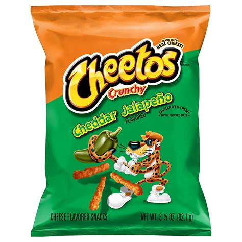 Cheetos Crunchy Cheddar Jalapeno - Shop Chips at H-E-B