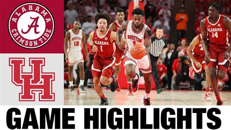 #8 Alabama vs #1 Houston | 2022 College Basketball Highlights - Win Big ...