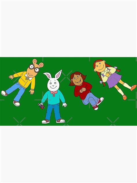 "Arthur and the Gang: Buster, Francine, and Muffy Friendship Art" Poster for Sale by Ethereal ...