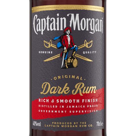 Captain Morgan Dark Rum 70cl | Rum | Iceland Foods