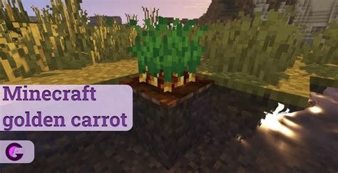 Minecraft golden carrot | Recipe 101 | GamingBrick