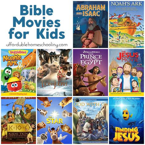 15 Engaging Bible Movies for Kids